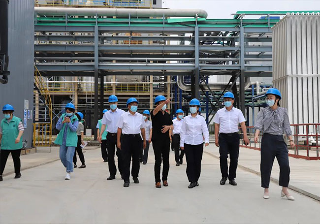 2022淄博環保世紀行集中采訪活動走進赫達集團！