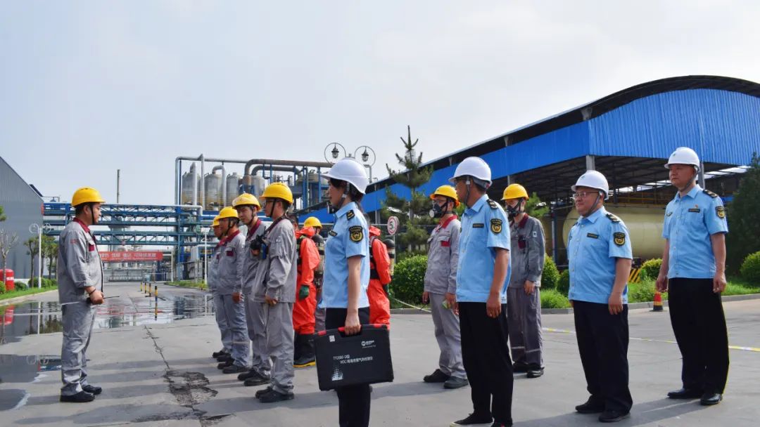 演“真”練“實”，赫達集團開展氯甲烷泄漏事故應急演練